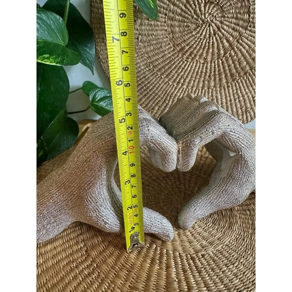 Silver Hand Heart decor - Picture 7 of 12